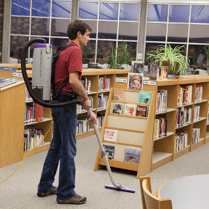 Backpack Vacuums great on low pile carpets