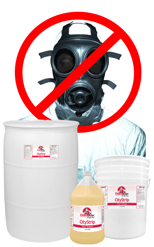 man in gas mask with citystrip containers gas mask man with citystrip gallon pail and 55 gallon drum